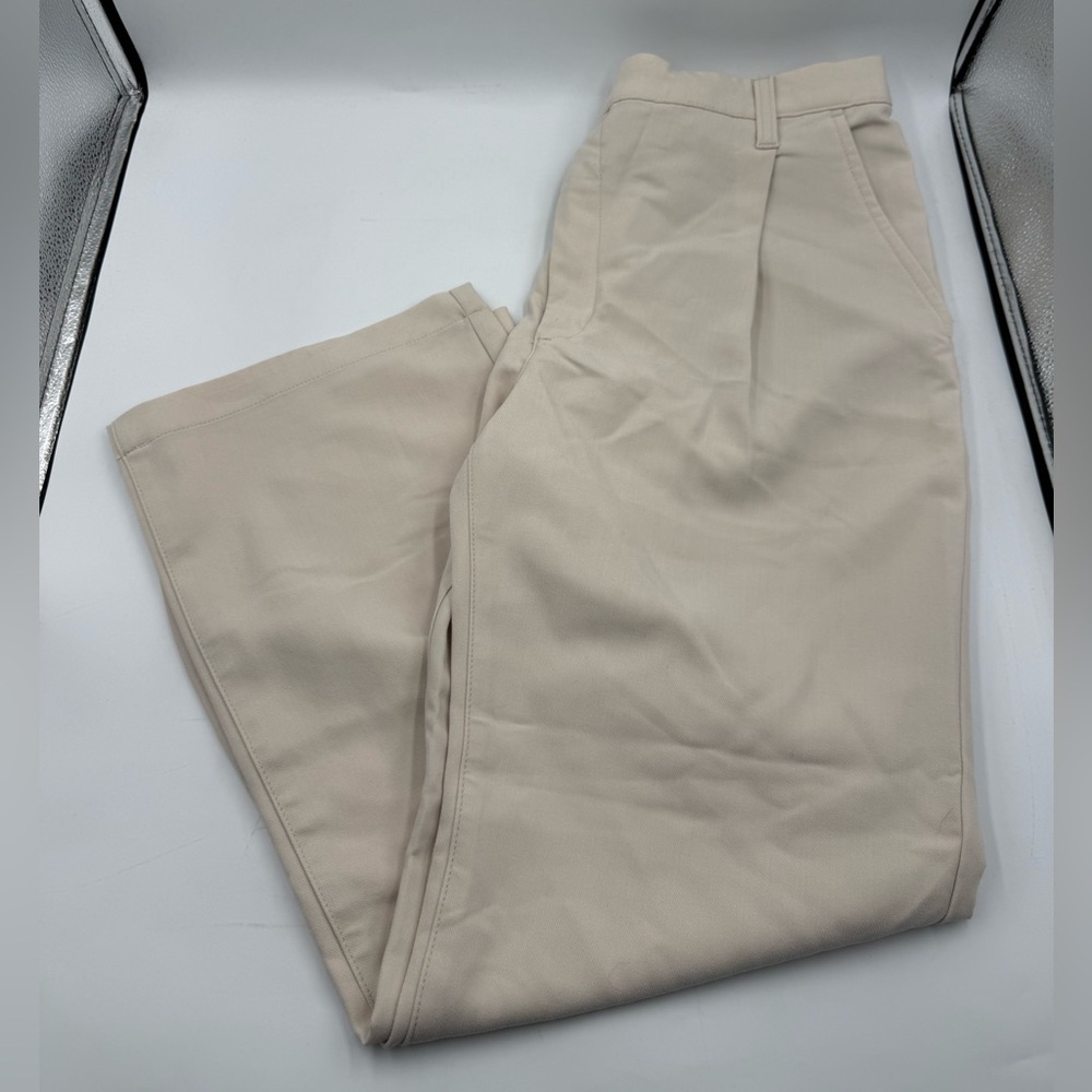 Abercrombie & Fitch Sloane Tailored Wide Leg Crossover Pant - Picture 2 of 10